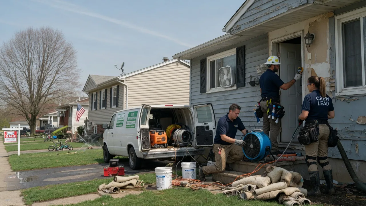 Flood Cleanup in New Park, PA near me